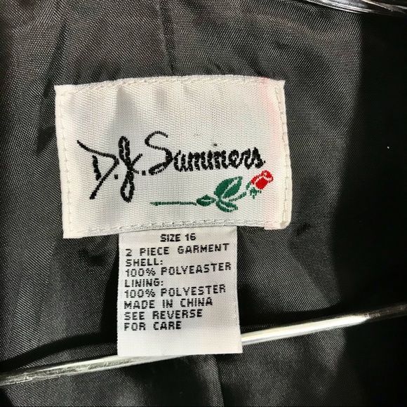 NWOT 2 PIECE SUIT by DJ SUMMERS - Picture 4 of 5